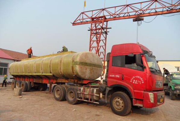 玻璃鋼運輸罐的固定系統(tǒng)以及在運輸方面有哪些要求 玻璃鋼運輸罐